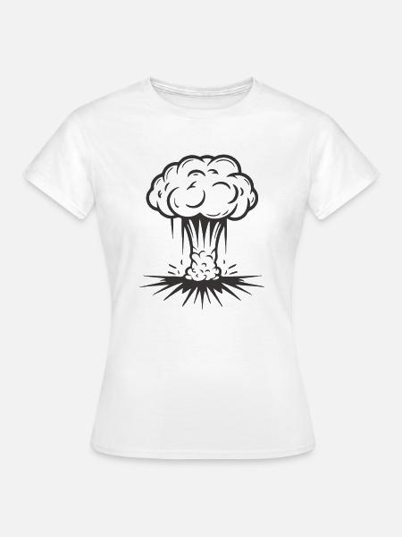 Atombombeee - Frauen T-Shirt - Weiß