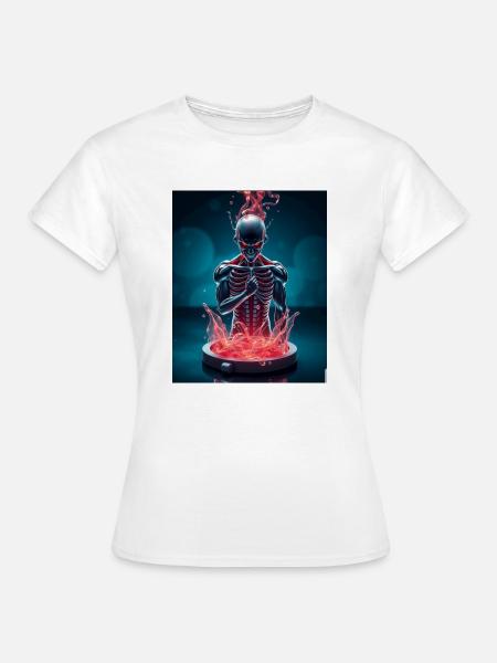 Devil - Frauen T-Shirt - Weiß