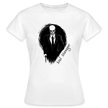 Grimm Geschäftsführer, Seelenmanager - Frauen T-Shirt - Weiß - Vorne - AI Model Female 172 dark (172cm)