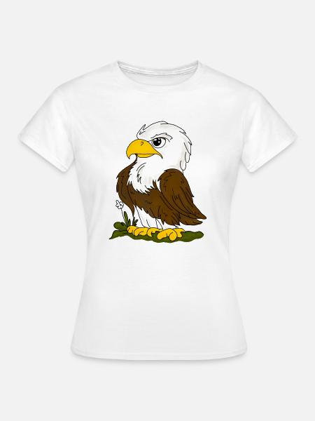 Adler - Frauen T-Shirt - Weiß