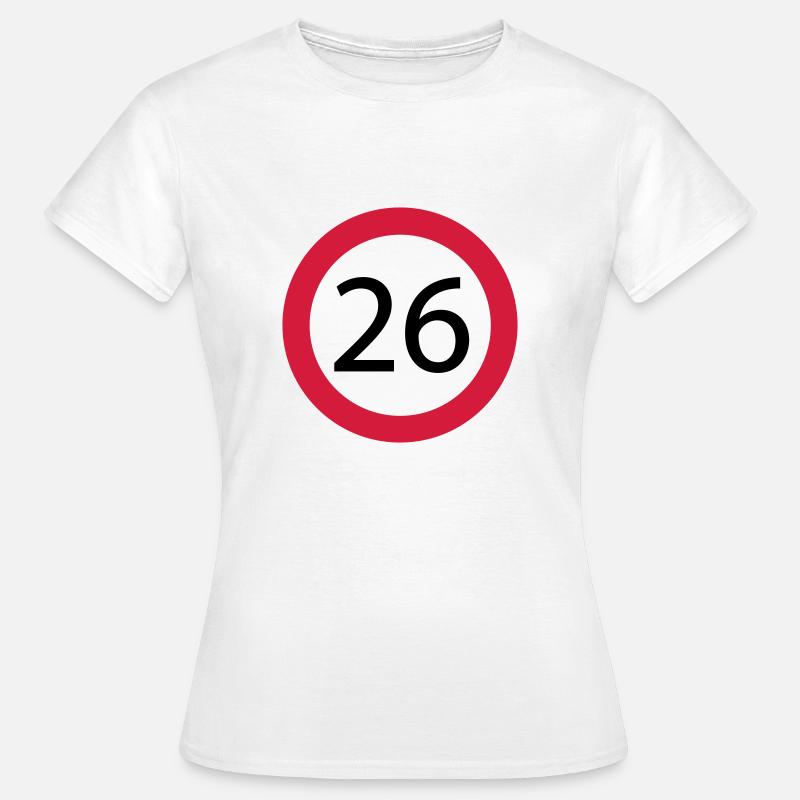 26 - T-shirt Femme - blanc