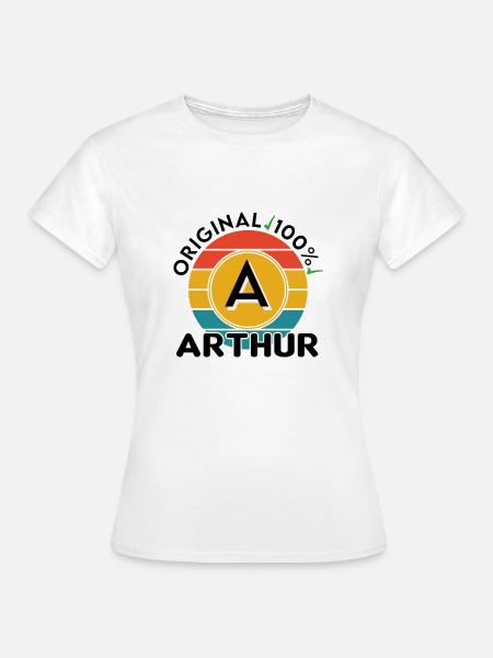 Arthur - Frauen T-Shirt - Weiß