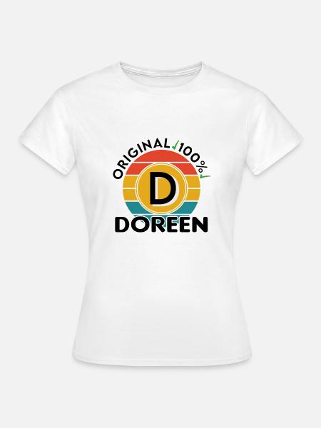 Doreen - Frauen T-Shirt - Weiß