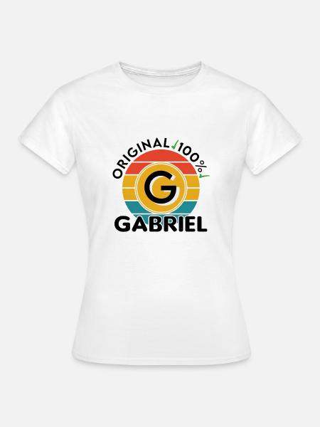 Gabriel - Frauen T-Shirt - Weiß