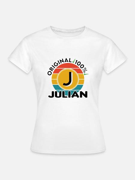 Julian - Frauen T-Shirt - Weiß