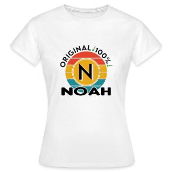 Noah - Frauen T-Shirt - Weiß - Vorne - AI Model Female 172 dark (172cm)
