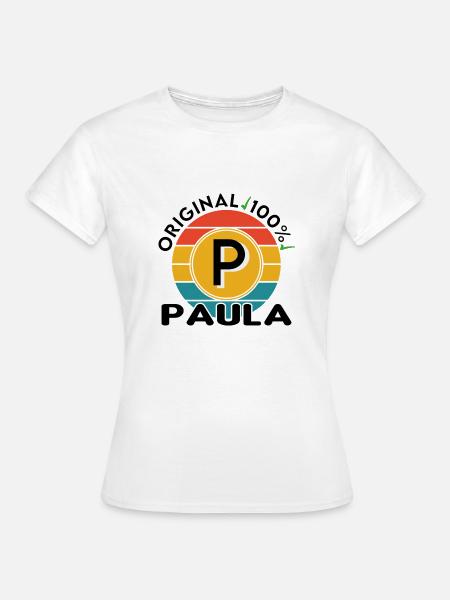 Paula - Frauen T-Shirt - Weiß