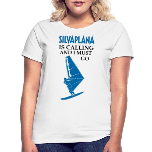 Windsurfing Silvaplana Kitesurfen - Frauen T-Shirt