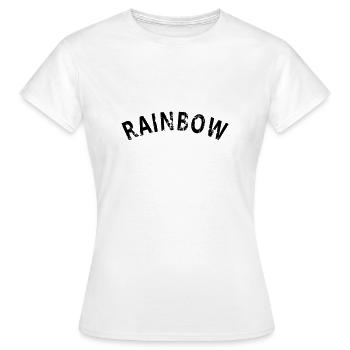 Rainbow - Women's T-Shirt - white - Front - AI Model Female 172 dark (172cm)