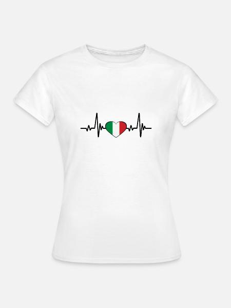 Italien - Frauen T-Shirt - Weiß