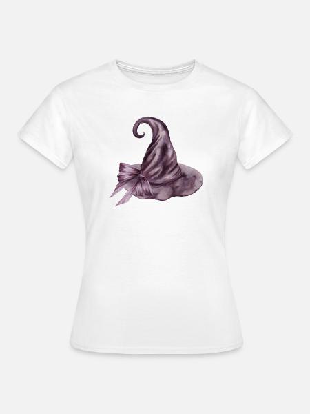Hexenhut - Frauen T-Shirt - Weiß