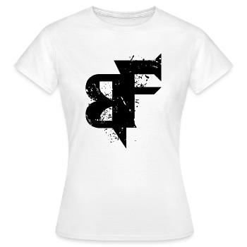 icon Bad carburant - T-shirt Femme - blanc - Devant - AI Model Female 172 dark (172cm)