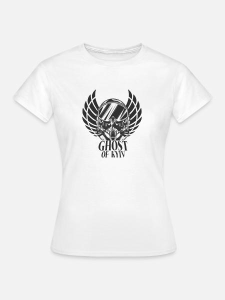geist von kiew - Frauen T-Shirt - Weiß