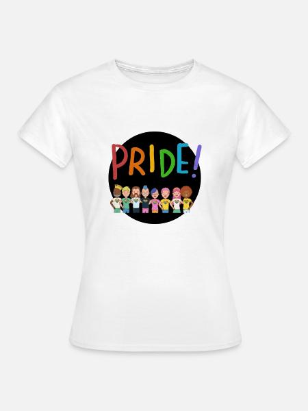 Gay Pride Monat - Frauen T-Shirt - Weiß