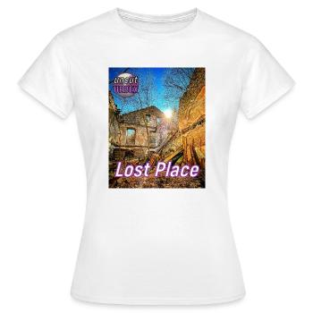 Lost Place Forge - T-shirt Femme - blanc - Devant - AI Model Female 172 dark (172cm)