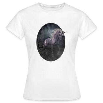 Lorsque la fin est proche, commencez les rêves - T-shirt Femme - blanc - Devant - AI Model Female 172 dark (172cm)