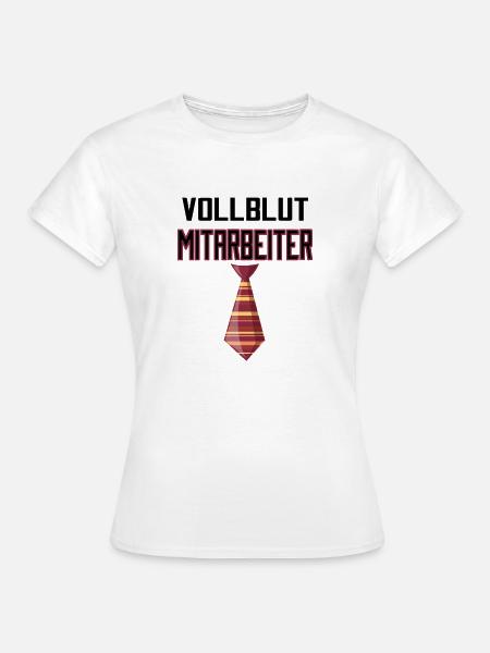 Vollblut Mitarbeiter - Frauen T-Shirt - Weiß