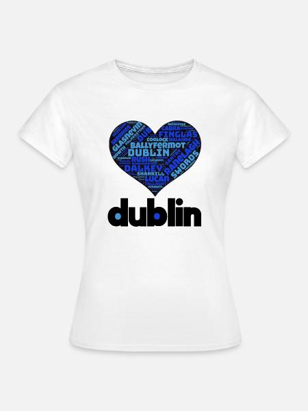 Dublin - Frauen T-Shirt - Weiß