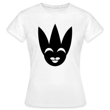 clown - T-shirt Femme - blanc - Devant - AI Model Female 172 dark (172cm)