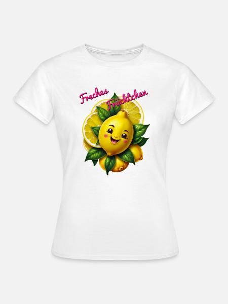 Freches Früchtchen - Frauen T-Shirt - Weiß