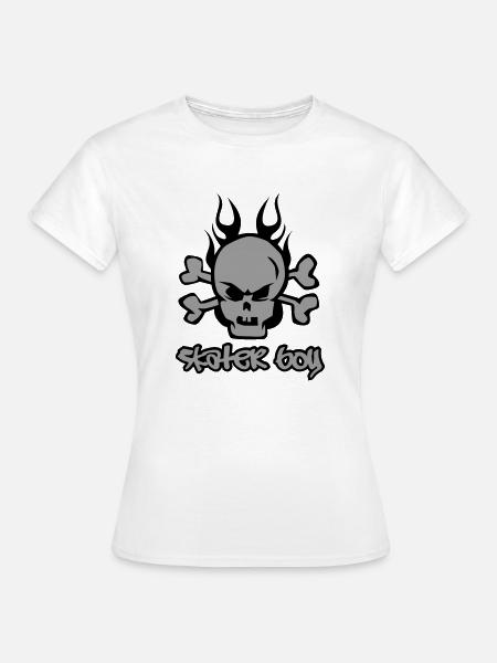 Skater Boy - Women's T-Shirt - white