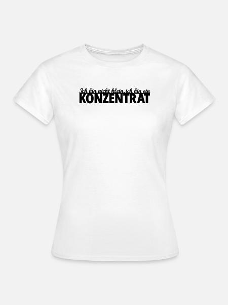 klein - Frauen T-Shirt - Weiß