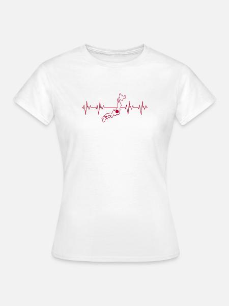 Japan - Frauen T-Shirt - Weiß
