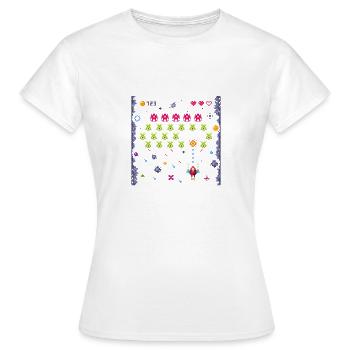 Lustig Videospiele Spruch Gaming Zocken - Frauen T-Shirt - Weiß - Vorne - AI Model Female 172 dark (172cm)