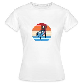 Retro Zocker Sprüche Gaming Geschenk - Frauen T-Shirt - Weiß - Vorne - AI Model Female 172 dark (172cm)