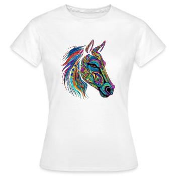 Show Jumping Horseman Sports Falkenstein - Women's T-Shirt - white - Front - AI Model Female 172 dark (172cm)