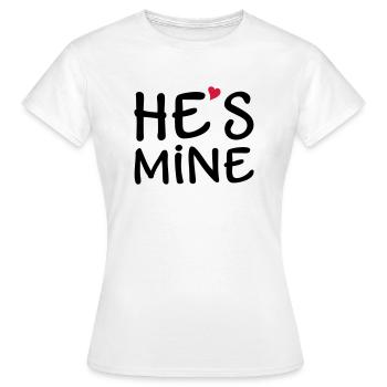 I love my Boyfriend liebe Freund you boyfriend - Frauen T-Shirt - Weiß - Vorne - AI Model Female 172 dark (172cm)