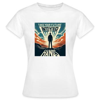 McK´s Wear - Frauen T-Shirt - Weiß - Vorne - AI Model Female 172 dark (172cm)