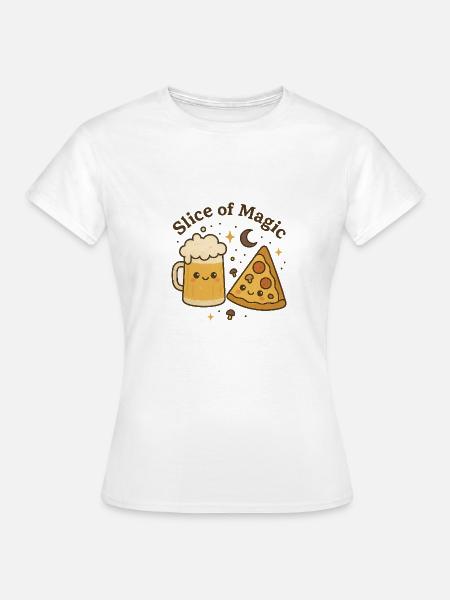 slice Of Magic - Frauen T-Shirt - Weiß