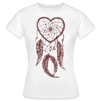 Dream Catcher - Women's T-Shirt - white - Front - AI Model Female 172 dark (172cm)