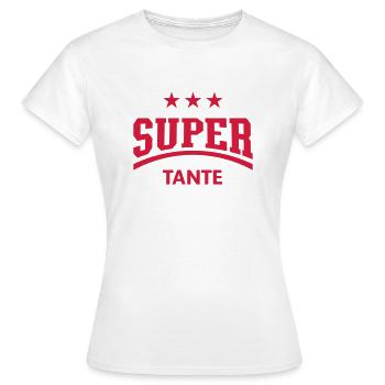 Super Tante - Women's T-Shirt - white - Front - AI Model Female 172 dark (172cm)