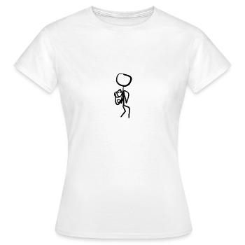 School students - Women's T-Shirt - white - Front - AI Model Female 172 dark (172cm)