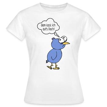 Cacahomme - T-shirt Femme - blanc - Devant - AI Model Female 172 dark (172cm)