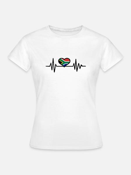 Südafrika - Frauen T-Shirt - Weiß
