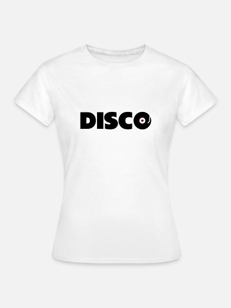 Disco - Frauen T-Shirt - Weiß