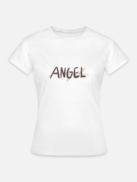 Angel - Frauen T-Shirt - Weiß