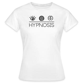 Hypnosis Hypnose - T-shirt Femme - blanc - Devant - AI Model Female 172 dark (172cm)