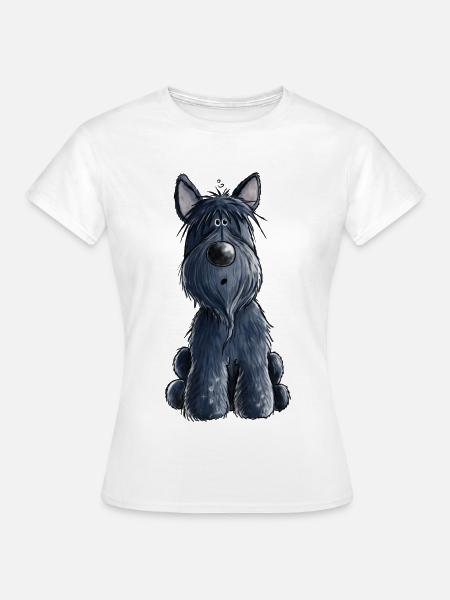 Süßer Scottish Terrier - Scottie - Geschenk - Hund - Frauen T-Shirt - Weiß