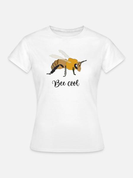 Sei cool - Frauen T-Shirt - Weiß