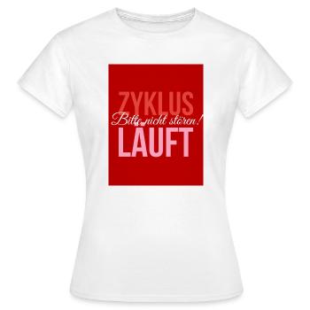 Course à vélo - Ne dérangez pas ! - T-shirt Femme - blanc - Devant - AI Model Female 172 dark (172cm)