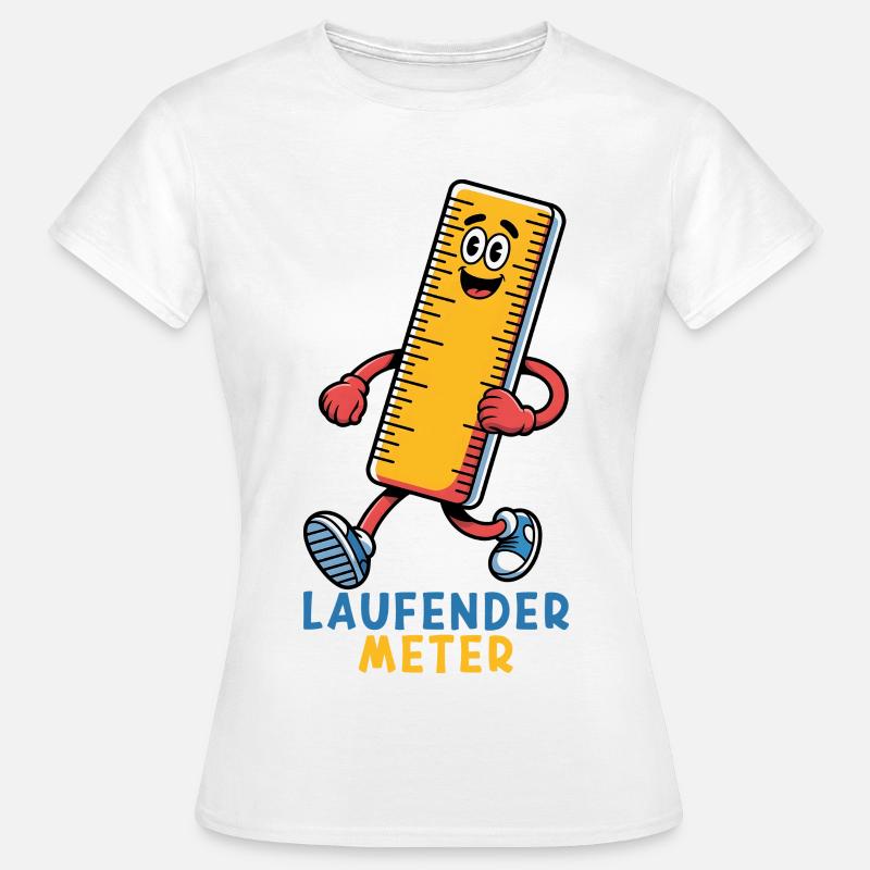 Running meter - Women's T-Shirt - white
