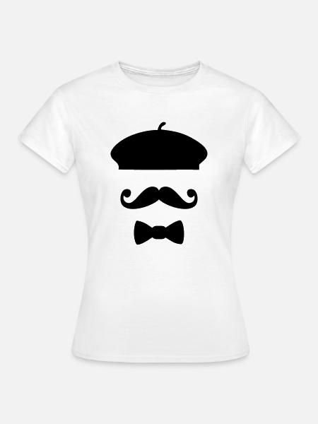 Die Französisch-Touch - Frauen T-Shirt - Weiß
