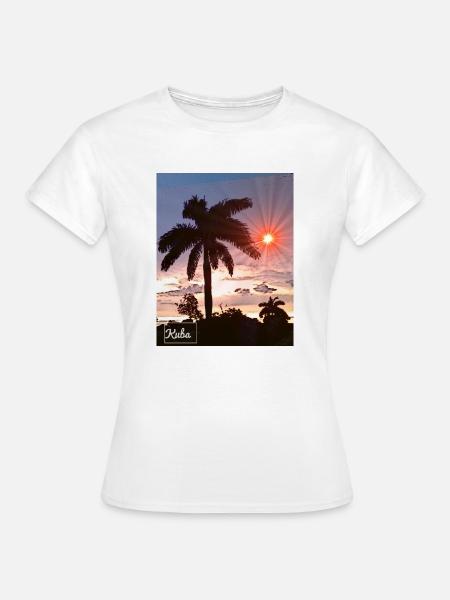 kuba - Frauen T-Shirt - Weiß