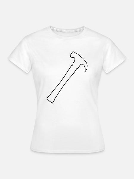 hammer - Frauen T-Shirt - Weiß