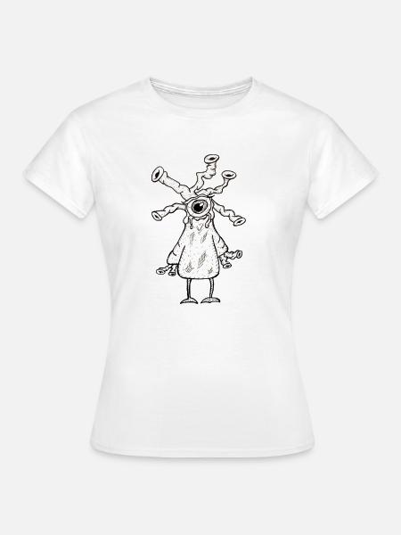 Schnorchelkopf - Frauen T-Shirt - Weiß