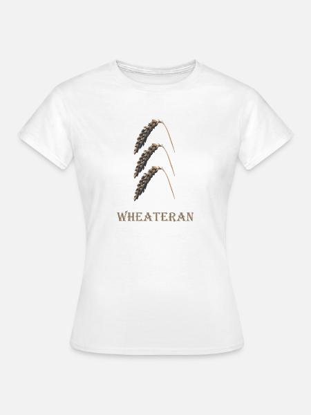 Weizen Veteran - Frauen T-Shirt - Weiß